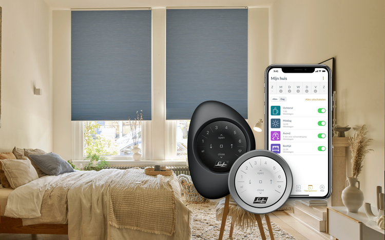 PowerView® automation: bedien je raamdecoratie met een afstandsbediening of app